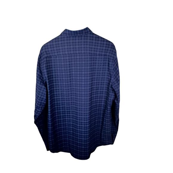 PETER MILLAR Men’s Long sleeve Blue Plaid Button Down Collared Shirt Sz L - Picture 7 of 12